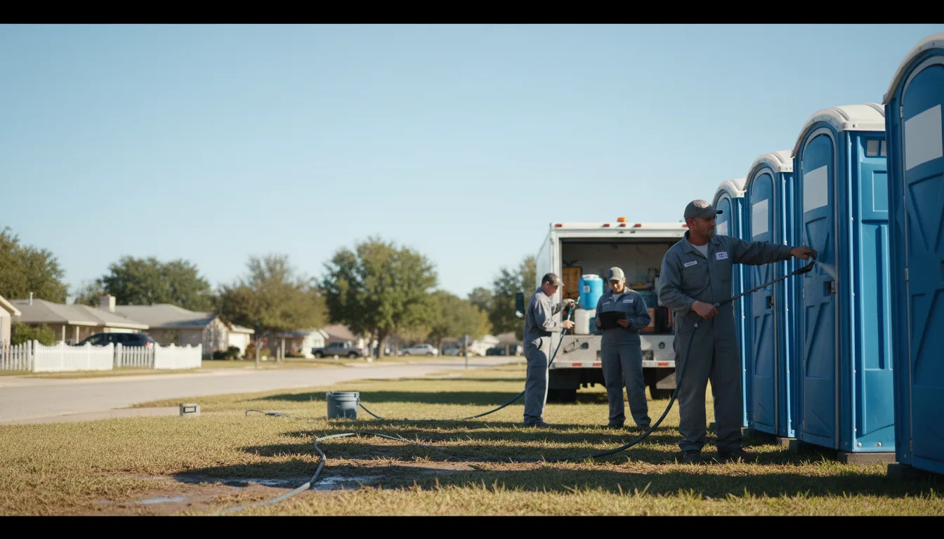 Long-Term Portable Toilet Rental in Abbeville, MS near me